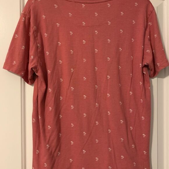 Denim and Flower tee-shirt. Size: M. With palm trees! - Picture 4 of 4